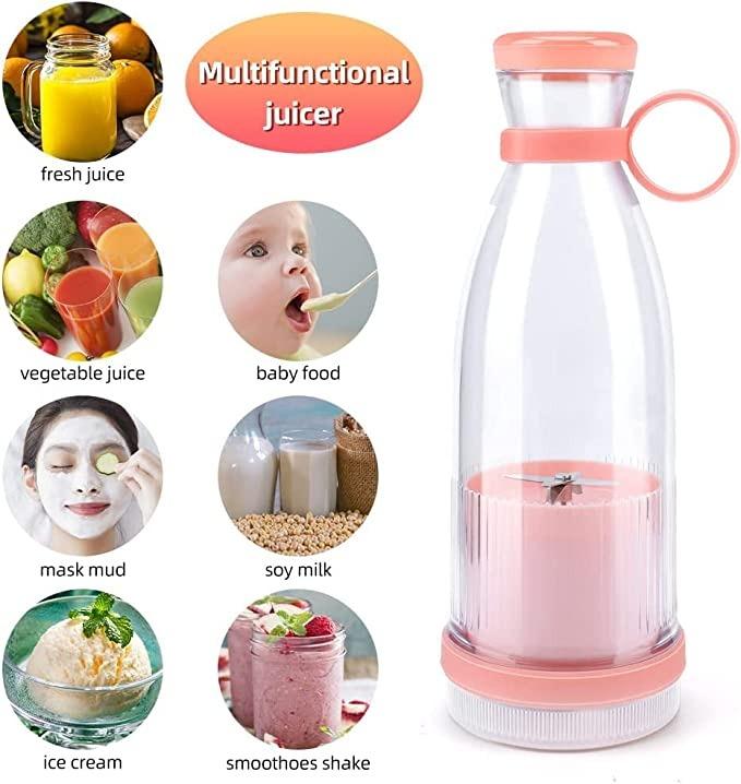 Mini Portable Blender – 350ML Juice & Smoothie Maker
